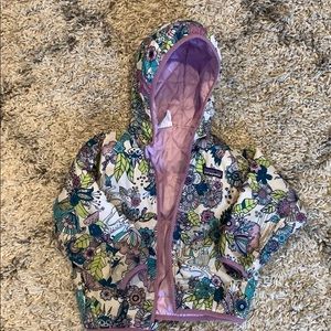 Adorable outdoor/wilderness patterned winter coat